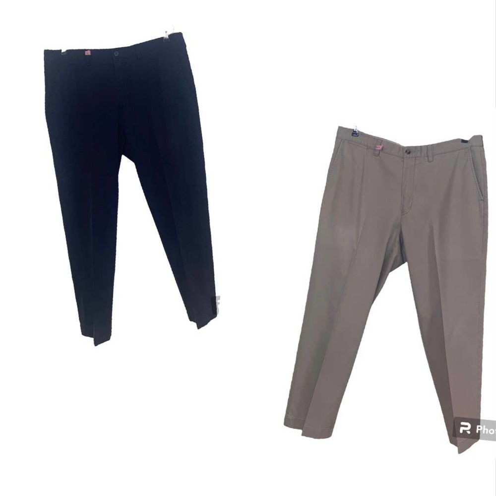 Polo - 2 Pairs of Preston Pants 36" Waist 28" Length, 100% Cotton